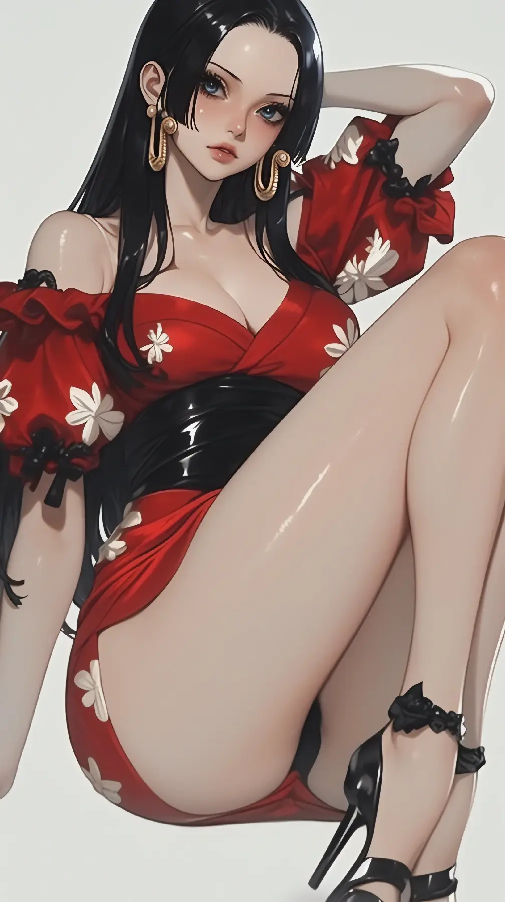 冷艳皮衣女王，汉库克的魅影时刻-套图40张-奈落语